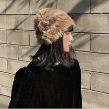 Женские белые короткие теплые шляпы для рыбалки, Круглый купол, темперамент, мода, подходит для весны и осени 1798