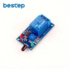 1 Channel Relay Module 5V Firelight Detection Flame Sensor Relay Module Board Free Shipping