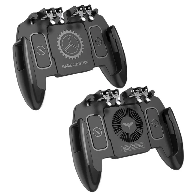  Six-Finger Mobile Gamepad PUBG Game Controller Trigger Holder For IOS Android Mobile Phone