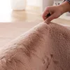 Imitation Rabbit Fur Carpet Livingroom Bedroom Bedside Rugs Soft Fluffy Sofa Mat Coffee Table Bay Window Seat Pad Solid Color 1