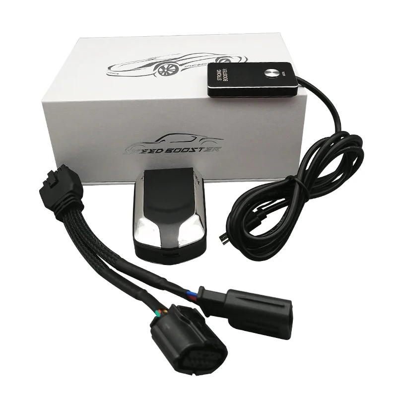 

Drive electronic Throttle controller JC-673 for SEAT LEON car for speed with untre-thin led metal screen ,car spring booster