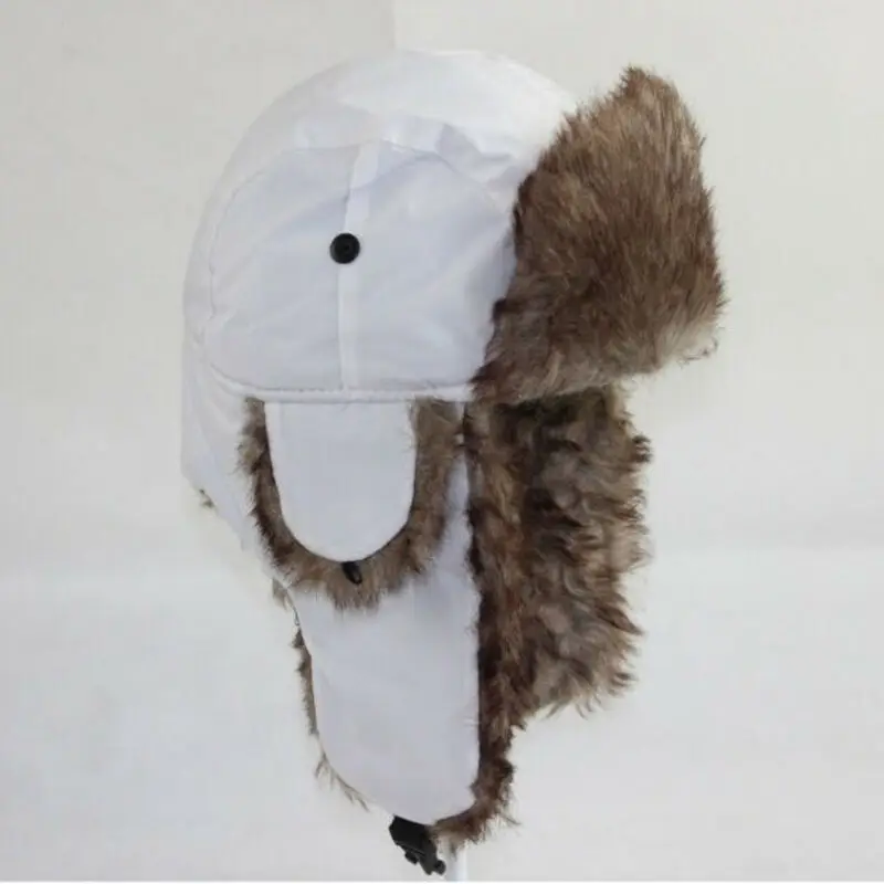 Brand New Unisex Trapper Bomber Warm Russian Trooper EAR FLAPS Winter Ski Hat Men Women Cap New Bomber Hats