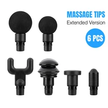 Массажные Пистолеты для расслабления мышц, насадки, массажный наконечник и адаптер для бит, расширенные головки для Phoenix A2/Lehiko S1/S2/S3, аксессуары