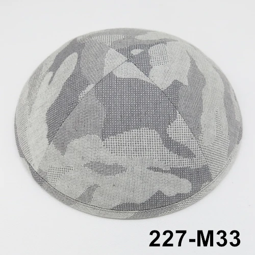 227M33 При покупке более 5 лотов(50 шт.) будет скидка 10% камуфляж 19 см kippot Kipa Skullies beanie Kippah еврейская Yarmullka - Цвет: 227M33