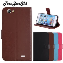 Tienjueshi plutônio flip book-estilo capa de couro de silicone carteira etui caso de proteção da pele para zte telstra 4gx hd a475 5
