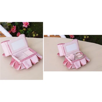 

Travel Jewelry Organizer Box for Women Girls, Couch Jewelry Display Storage