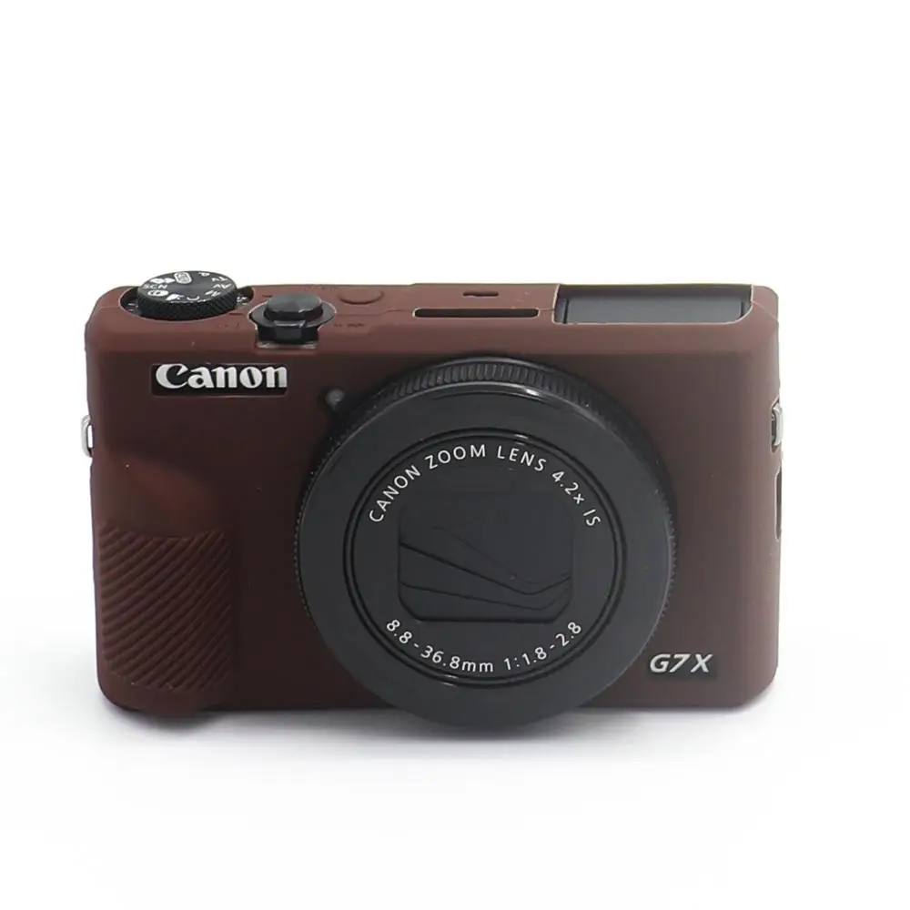 G7X III G7X3 Силиконовый чехол для камеры, защитный чехол для Fujifilm Fuji X-T30 XT30 Canon G7X mark 3 G7X III G7X3, защитный чехол - Цвет: G7X III G7X3