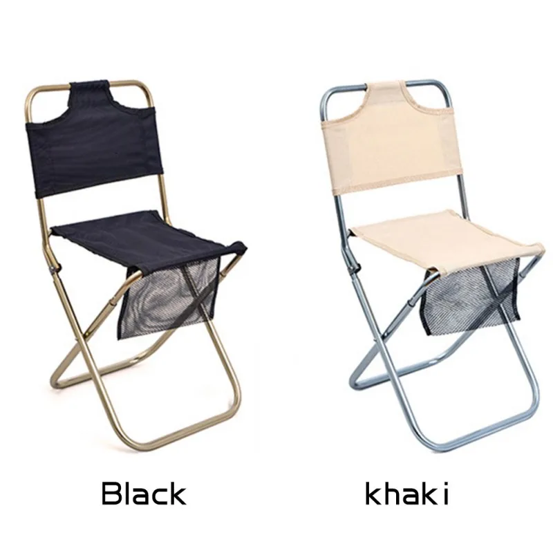 Портативные складные стулья для кемпинга ультралегкий компактный алюминиевый