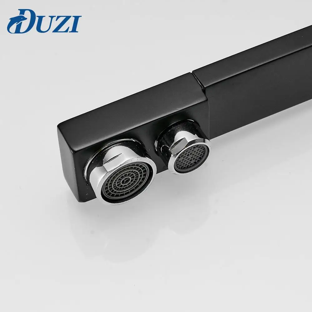 Квадратный кухонный кран 3 ходовой фильтр для воды поворот на 360 градусов