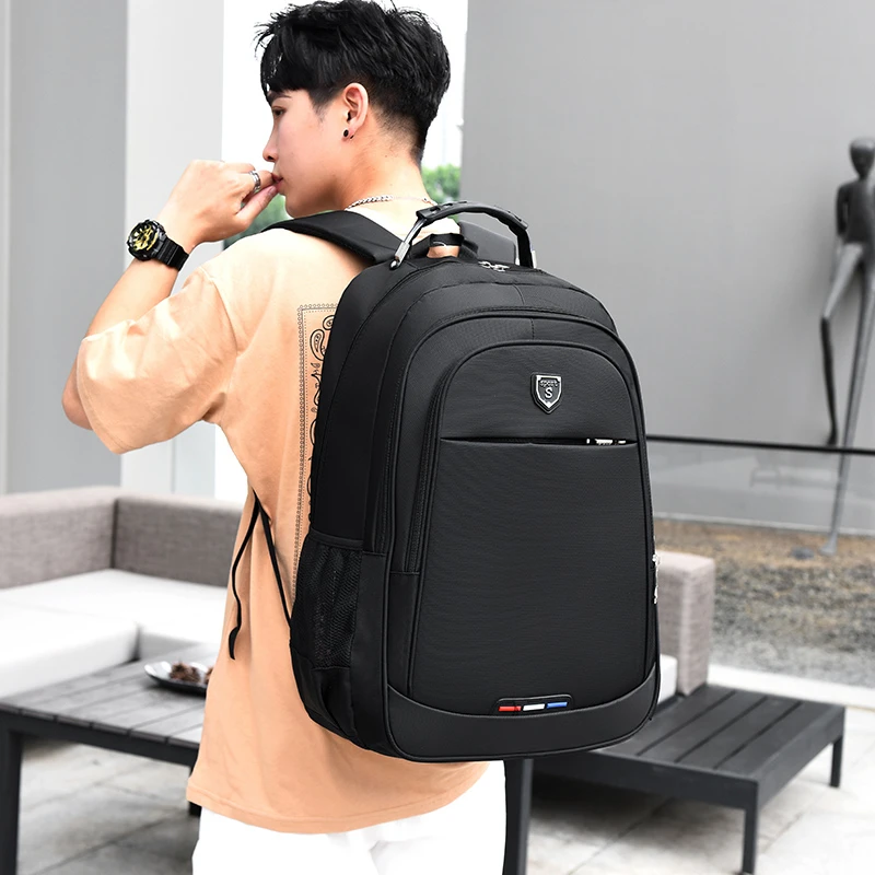 Mochila De Moda Para Hombre, Ropa De Trabajo, Bolsa De Viaje De Ocio  Funcional, Mochila Para Ordenador Simple De Calle 230915 De 24,83 €