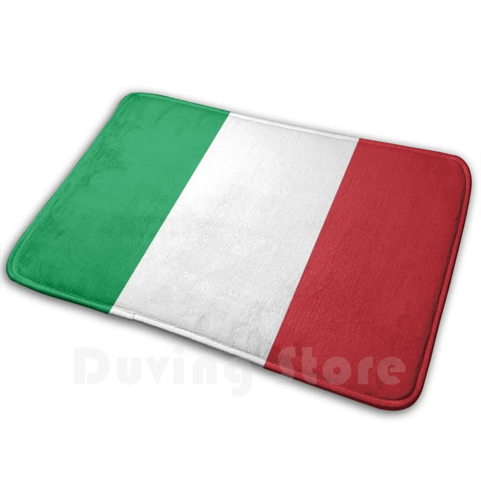 Alfombra de la bandera Italiana, alfombrilla antideslizante para dormitorio, Italia, Italia, Drapeau, Italia, Pizza, Pasta, banviera Italiana