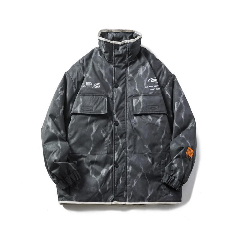 

2020 men's winter new dark lightning down jacket