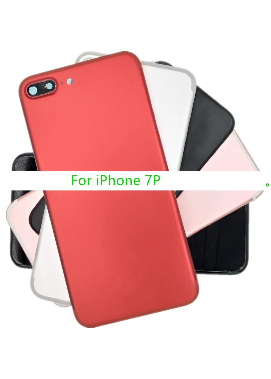 

For iPhone 7 7Plus Battery Cover Back Glass Housing High QualityHousing Battery Door Cover Middle Frame Chassis Assembly