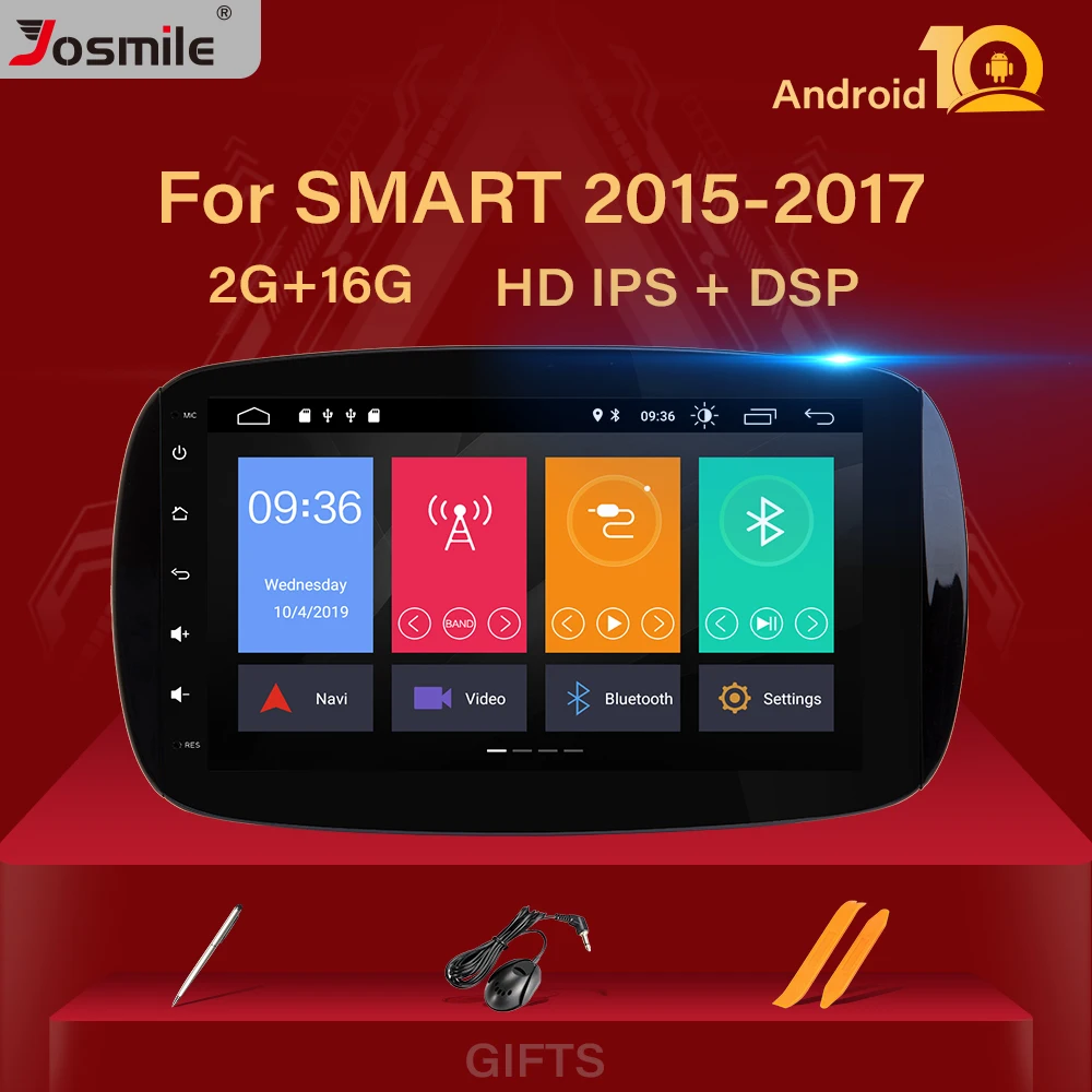 DSP 2 din Android 10 Car multimedia Player For Mercedes/Benz Smart Fortwo 2016 2017 2018 Radio GPS Navigation stereo Audio JBL DSP 2 din Android 10 Car multimedia Player For Mercedes/Benz Smart Fortwo 2016 2017 2018 Radio GPS Navigation stereo Audio JBL