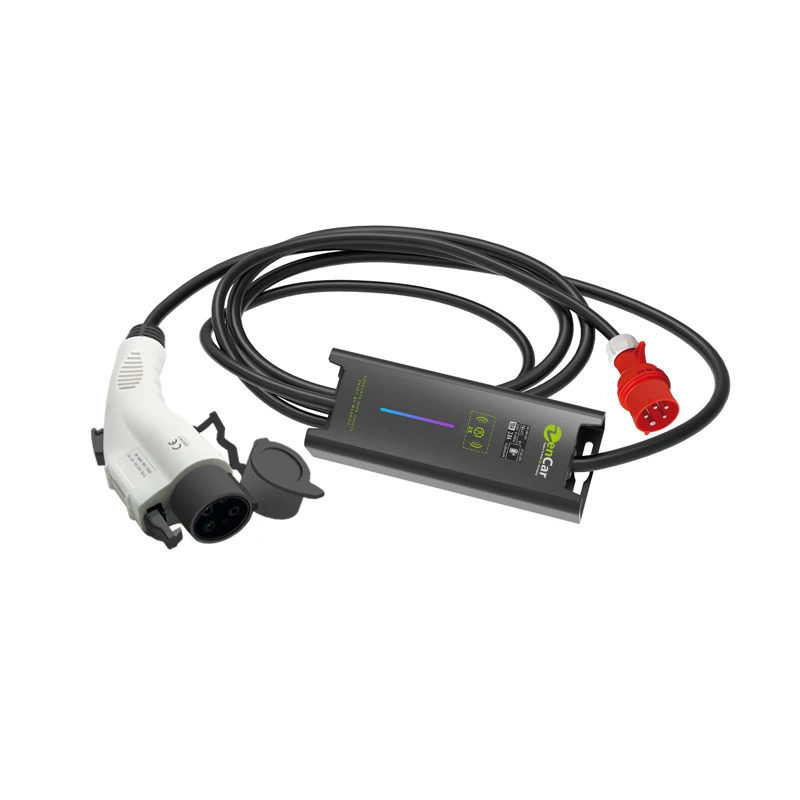 5 контактный разъем CEE SAE J1772 тип 1 регулируемый EVSE 8A 10A 16A м черный кабель для