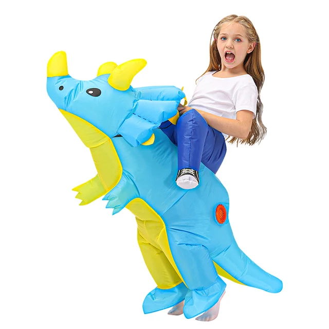 Kids Purim Party Cosplay Costumes Toy Animal Child Costume Suit Anime Inflatable Dinosaur Costume Boys Girls Costume Cool Gift 5