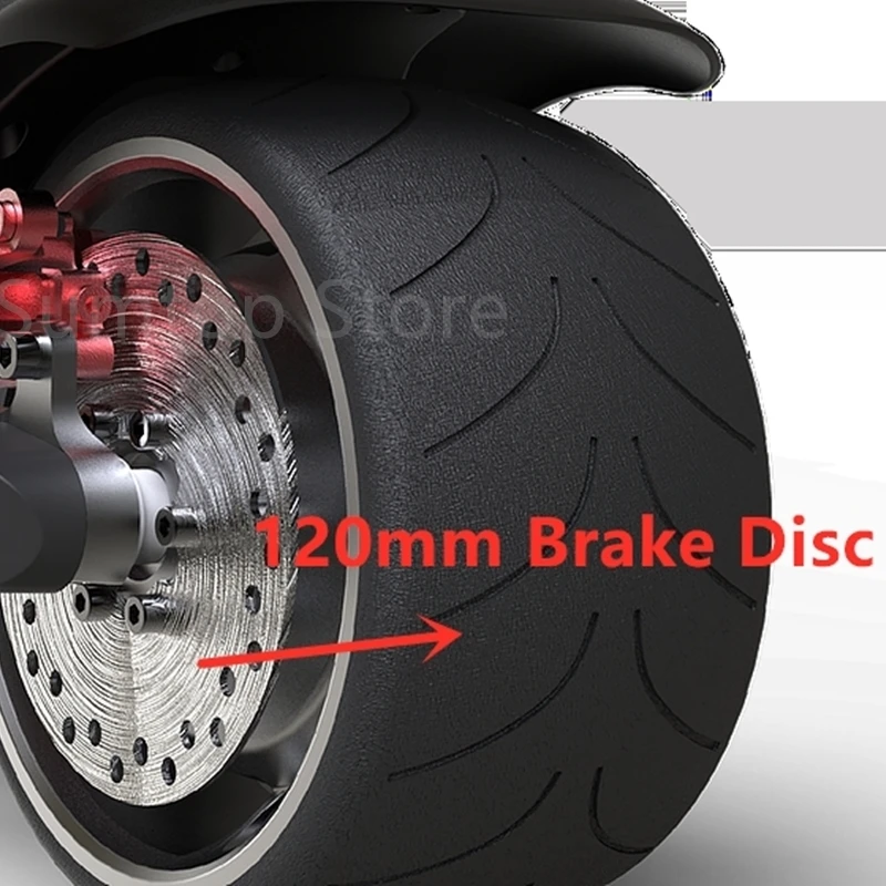 Оригинальные 120 мм детали тормозного диска для Mercane WideWheel умный электрический скутер с широким колесом 48 в 500 Вт/1000 Вт двухмоторный самокат