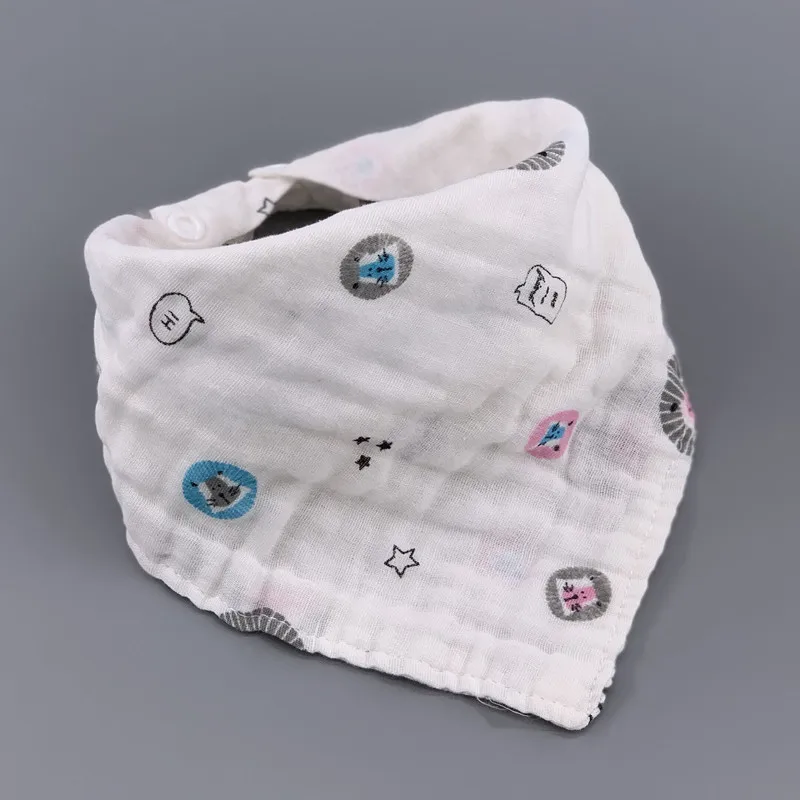 AZEOSHE Baby Bibs Boy Girl Bandana Water Absorb Bib Burp Cloth Triangle Cotton Baby Scarf Burp Baby Christmas Accessories - Цвет: 31