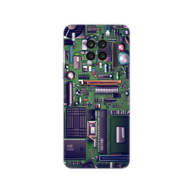 Honor 50 Lite Case 6.67inch Silicon Back Cover Phone Case For Huawei Honor 50 Lite Soft Case TPU Bumper 50Lite Light Funda