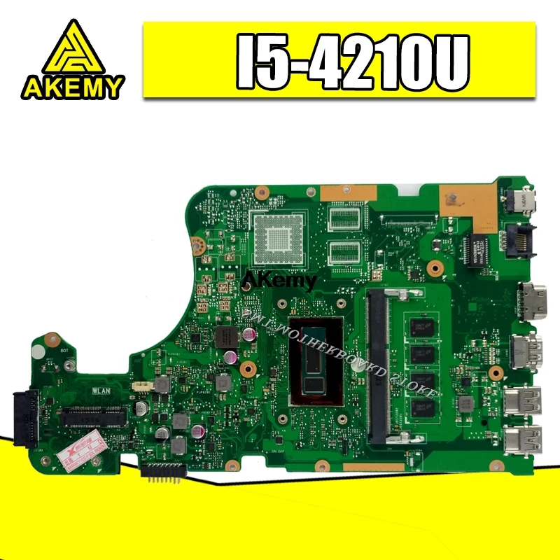 X555LA материнская плата для For Asus X555LD X555LP X555L X555 ноутбука I5 4210U 4GB RAM Mainboard 100% ТЕСТ