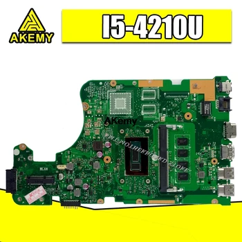 

X555LA Motherboard For Asus X555LD X555LP X555LA X555L X555 Laptop Motherboard I5-4210U 4GB-RAM Mainboard mianboard 100% Test Ok