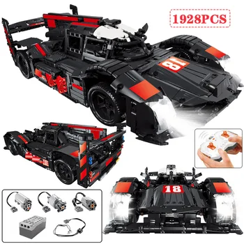 

Technology Remote Control R18 City MOC Racing Car Building Blocks Technic RC/non-RC Car Bricks gifts Toys for boys