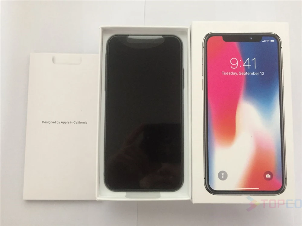 latest apple cellphone Apple iPhone X Factory Unlocked Original Mobile Phone 4G LTE 5.8" Hexa-core A11 Dual 12MP RAM 3GB ROM 256GB NFC apple cellphones