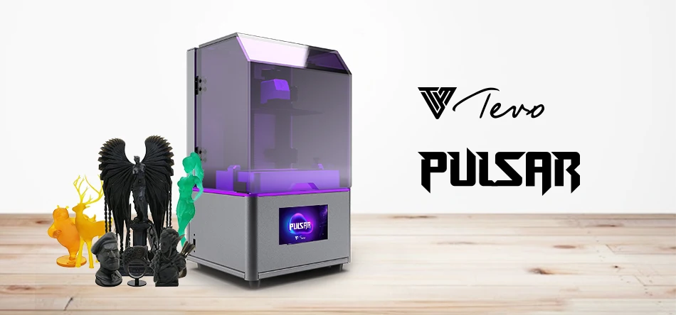 TEVO LCD 3D Printer Pulsar UV SLA Resin 3D printer LCD Touch Screen Light-Curing Imprimante 3d Resin Printer(Presale)