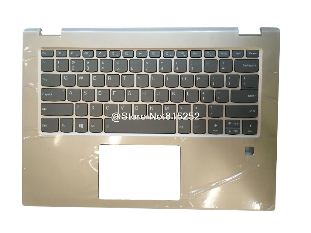 Подставка для ноутбука и клавиатура для lenovo YOGA 520-14IKB 520-14 английский Швейцарский SW с подсветкой отпечатков пальцев 5CB0N67686 5CB0N67517