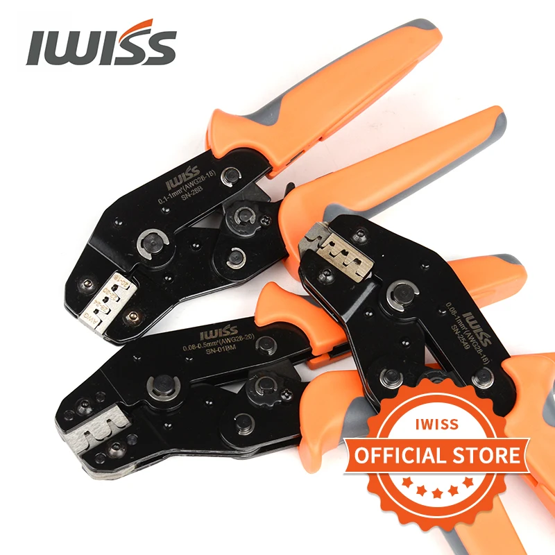 Iwiss Sn-01Bm Mini Terminálok Krimpelő Plier Készlet 460Db 2.0Mm Jst-Ph - Foto 9