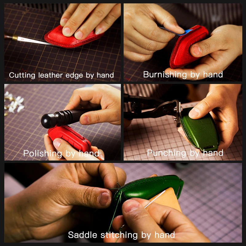 Crazy Smith Handmade Car Key Cover for Harley