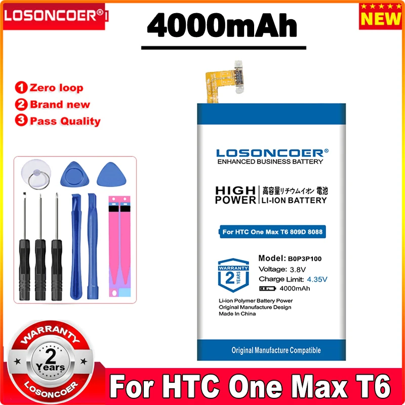 B0P3P100 аккумулятор для HTC One Max T6 809D 8088 8090 8160 D8160 8060 M8809 803 803S 803N 803E 0P3P7 BOP3B100 6600LVW 35H00211-00M |