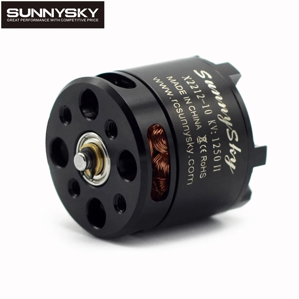 Sunnysky X2212 980KV/1250KV/KV1400/2450KV 2-4S Brushless Motor (Short shaft) For RC Multi-rotor Aircraft Aerobatic Quadcopter thumbnail 5