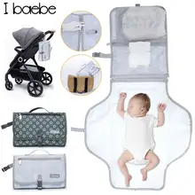 Ao ar livre bebê mudando esteira portátil infantil fralda mudando almofada recém nascido multifuncional mudando capa saco de armazenamento fralda à prova dwaterproof água