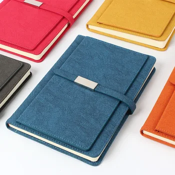 

Manufacturer customized creative stick core notebook high-end 30% notebook imitation leather A5 Stationery Book customized logo