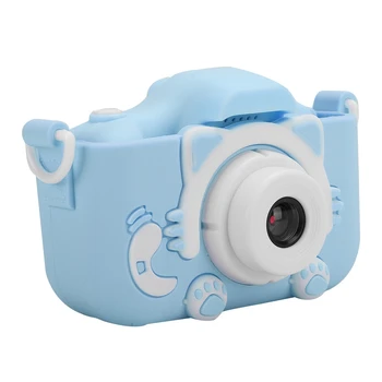 

Kids Toys Cartoon Mini Camera 2 Inch HD Screen Digital Cameras Games Video Recorder Camcorder Timed Shooting For Child Gifts