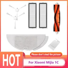 For Xiaomi Mijia 1C STYTJ01ZHM Dreame D9 Series Robot Vacuum Cleaner Parts Main Brush Side Brush Filters Mop Cloth Accessories For Xiaomi Mijia 1C STYTJ01ZHM Dreame D9 Series Robot Vacuum Cleaner Parts Main Brush Side Brush Filters Mop Cloth Accessories
