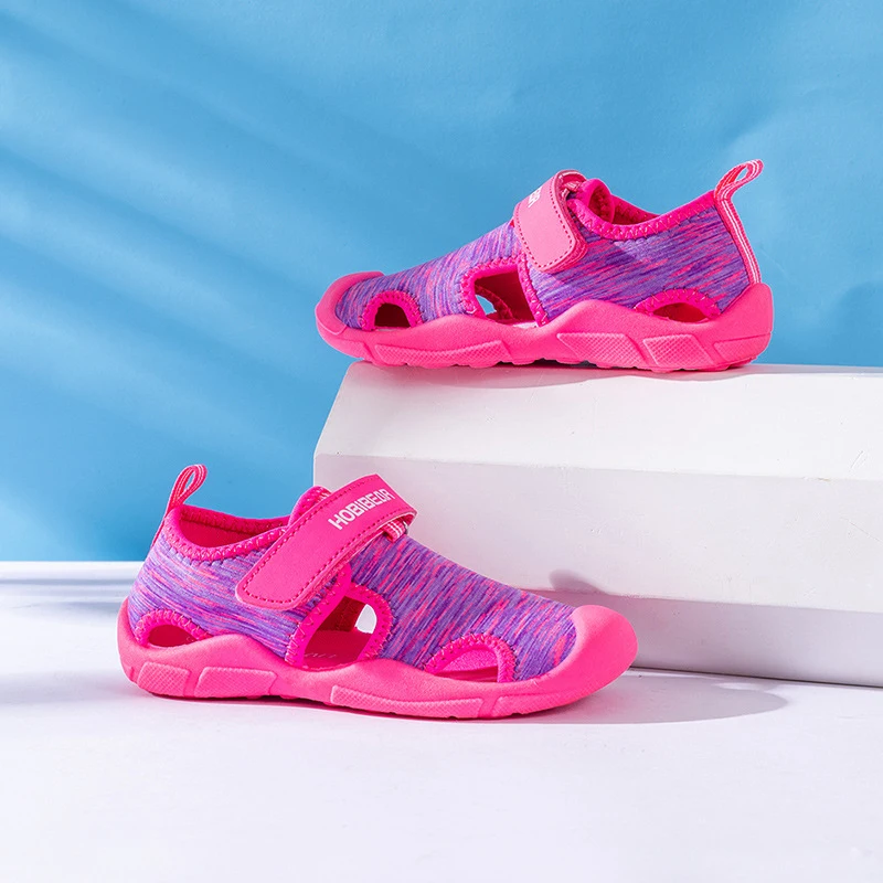 Baby Shoes Kids Shoes Children Sandals Kids Sandals Beach Shoes Children's Shoes Summer New Girls' Baby Soft-soled sandals boys' barefoot beach shoes
