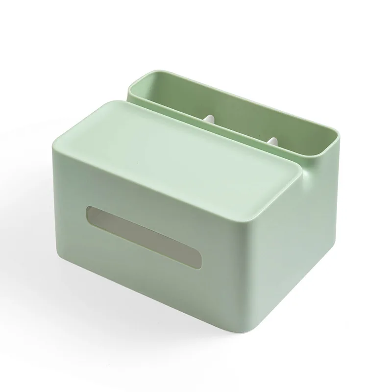 Пластиковая коробка для салфеток, простая коробка для хранения, для гостиной, столовой, для хранения, для туалета, многофункциональная креативная бумажная коробка, ящик - Цвет: c