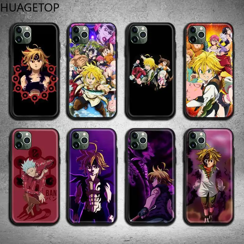 Anime Seven deadly sins Phone Case for iphone 12 pro max 11 XS MAX 8 7 6 6S Plus X 5S SE 2020 XR case | Мобильные телефоны и