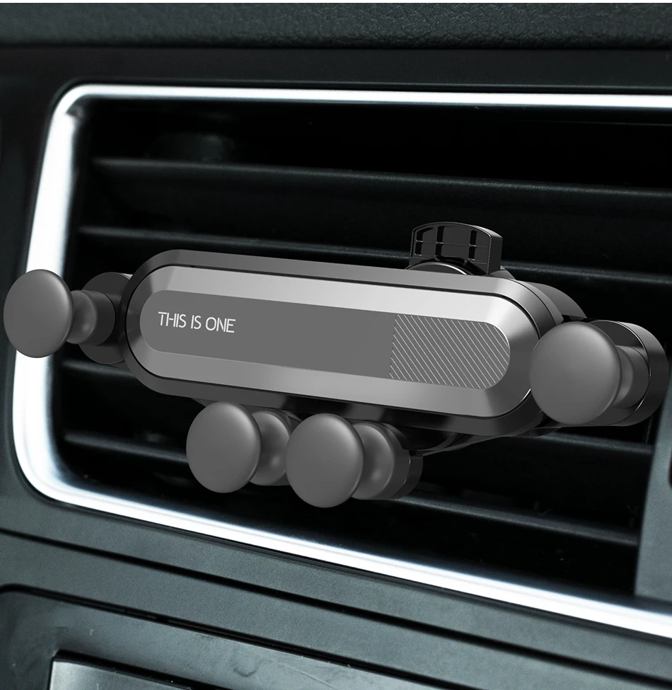Автомобильный держатель GTWIN Gravity для телефона в автомобиле, крепление на вентиляционное отверстие, подставка для мобильного телефона iPhone, Xiaomi, huawei, поддержка смартфонов