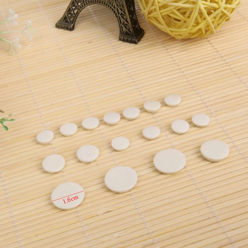 17Pcs Faux Leather Clarinet Key Pads Musical Woodwind Wind Music Replacement
