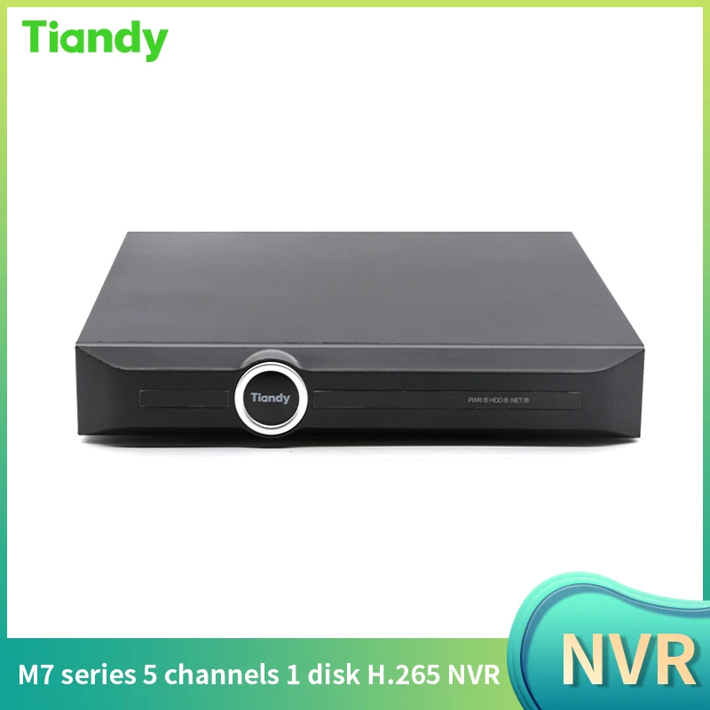 TC-R1105 H.265 Max 5MP 5CH AHD 1080P Nvr for IP Camera CCTV Monitor Network Video Recorder