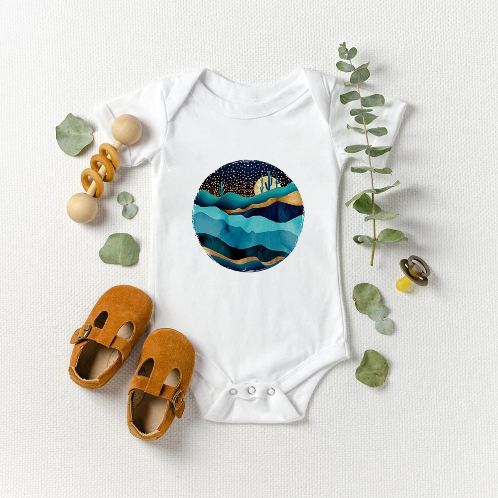 

Baby Girl Boy Romper 0-24M Aesthetic Pretty Cactus Printing Newborn Jumpsuits Ropa De Bebe Niña Fashion Pop One-Pieces Clothes