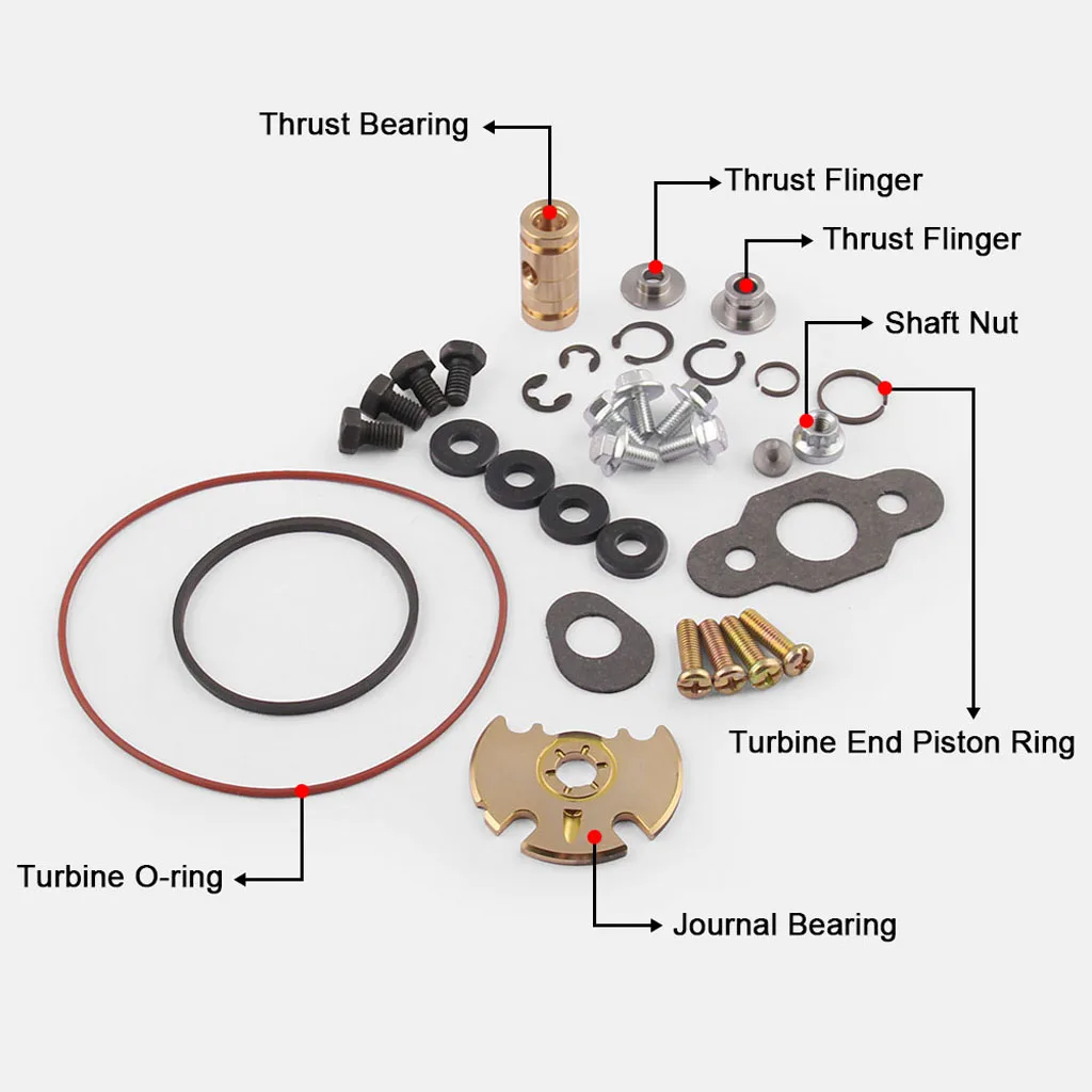 Turbo Upgrade Kit Turbo charger Service Kit For GT1749V VNT15 GT15
