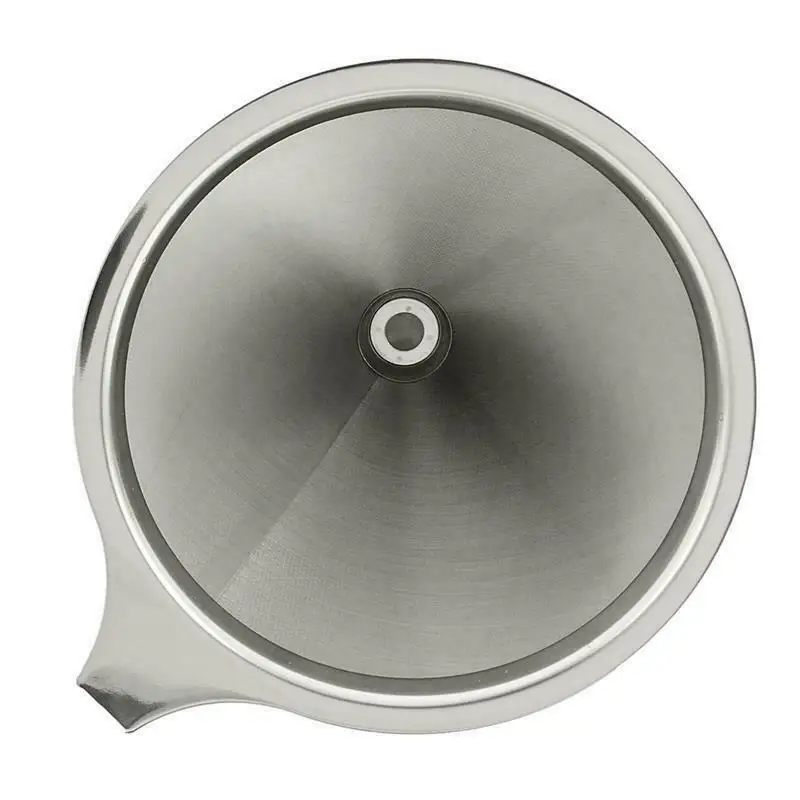 Новые горячие Edelstahl Doppelschicht сетки Kaffee фильтр Tassenfilter Dauerfilter klassch многоразовые