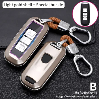 Carbon Fiber Car Smart Key Cover Case For Baojun 510 560 360 730 630 610 310 E100 310W 530 Protect Shell Fob Accessories - Carbon Fiber Car Smart Key Cover Case For Baojun 510 560 360 730 630 610