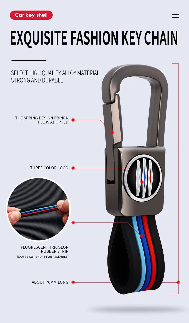 Custodia Smart Key Shell per auto in lega di zinco per Suzuki Vitara Swift Ignis Kizashi SX4 Baleno Ertiga 2016 2017 2018 2019 portachiavi - Hab370174961b48bfa1ef7c2e0812e1e53