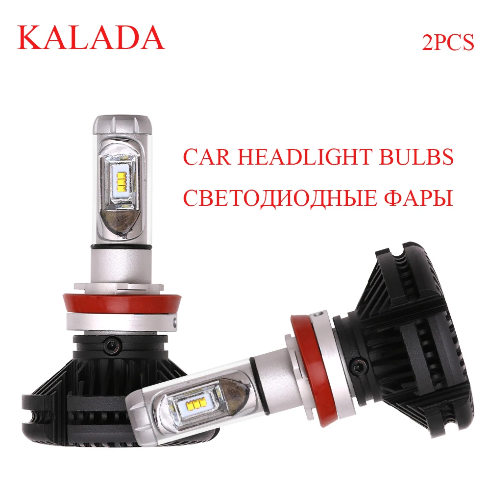 

KALADA Accesorios Para Auto H7 Led Canbus Fog Light H3 H4 H8 H11 9005 9006 9004 H13 H16 9007 H27 9012 H1 LED Car Headlight Bulb