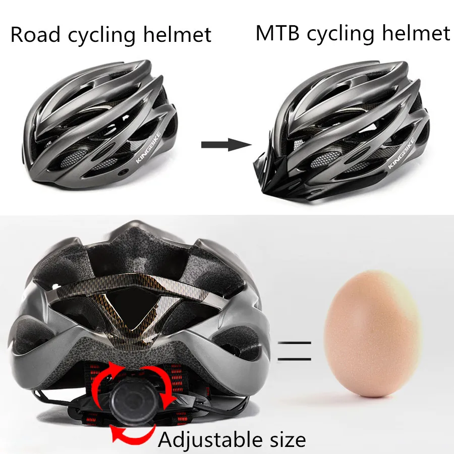 KINGBIKE мужские и женские велосипедные шлемы Сверхлегкий велосипедный шлем MTB